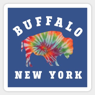 Buffalo Braves Retro 70's Logo Basketball Fan Tie Dye