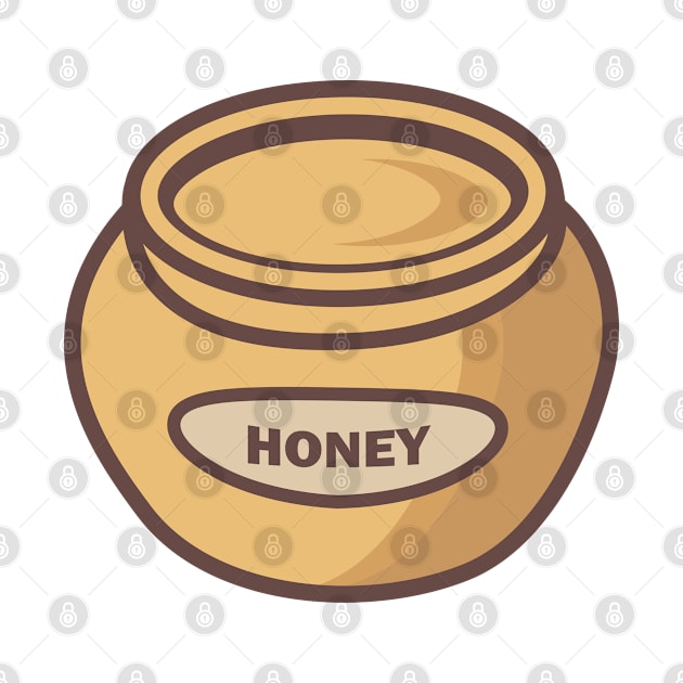 Pot with Honey by ShirtyLife