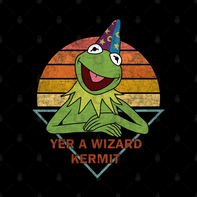 Yer A Wizard Kermit by valentinahramov