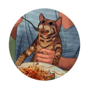 Spaghetti Cat T-Shirt