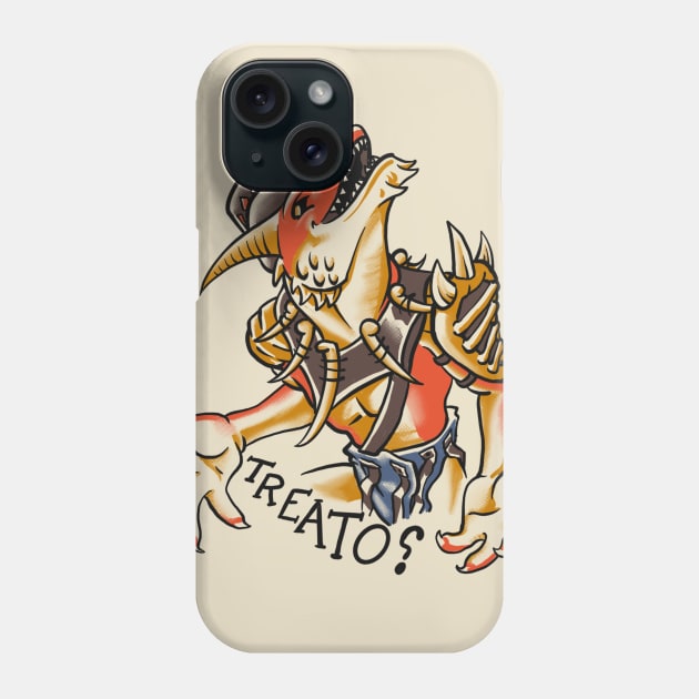 TREATO? Phone Case by Millageart