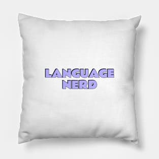 Language Nerd - Language Exchange Pillow