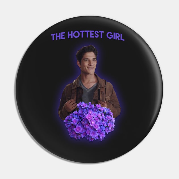 The Hottest Girl Pin by strawberryplanet