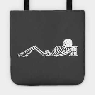 Skeleton Grave Rubbing Tote