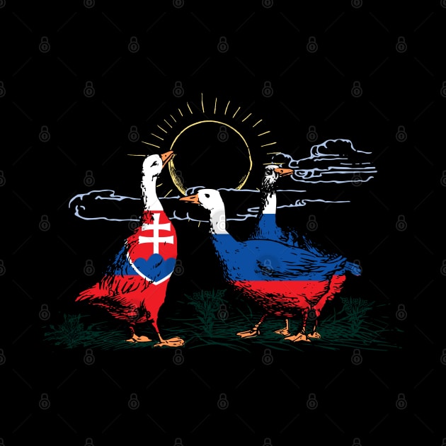 Slovakia Geese by Fusti