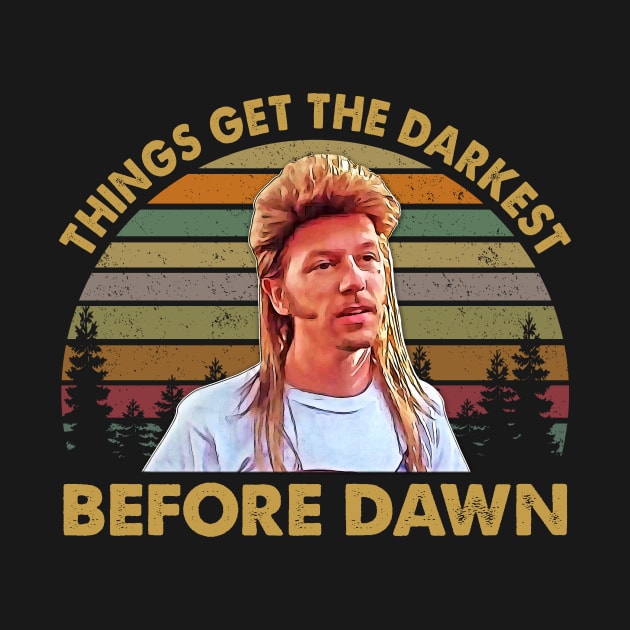 Things Get The Darkest Before Dawn by Lovely Tree