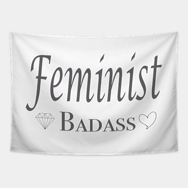 Feminist Badass Tapestry by TimberleeEU