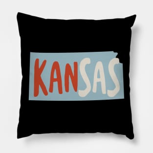 State of Kansas Pillow