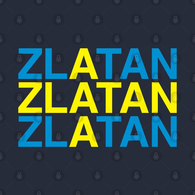 ZLATAN Swedish Flag by eyesblau