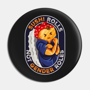 sushi the riveter Pin