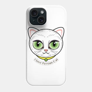 I Love Cat Cat Phone Case