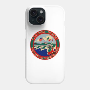 Vintage Style Laredo, Texas Design Phone Case