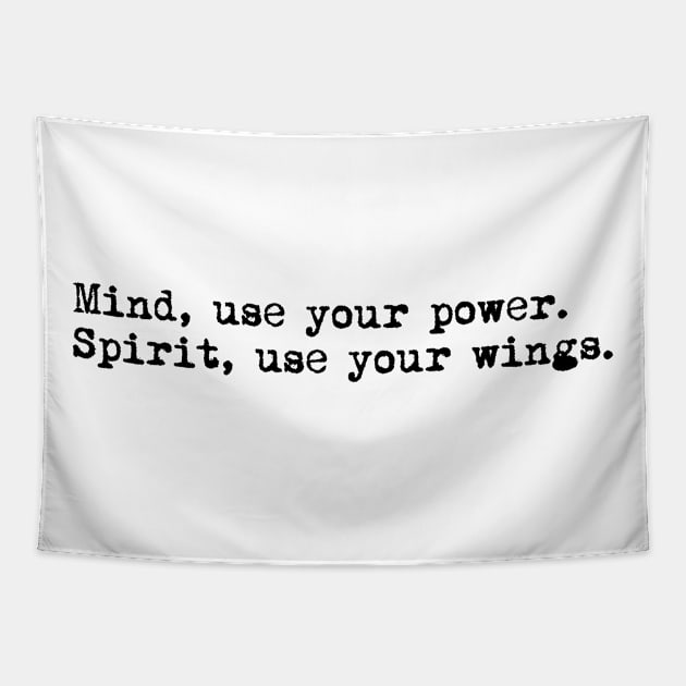 Mind and spirit Tapestry by stefy