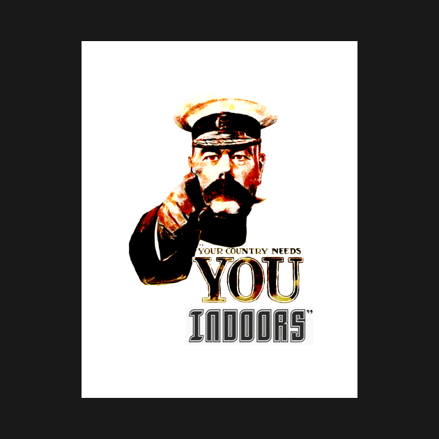 Your Country Needs You Indoors by PictureNZ