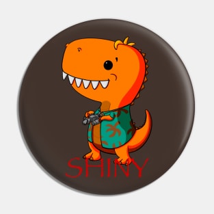 Shiny Wash Dino Pin