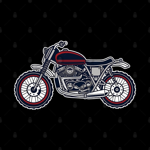 Offroad Caferacer Motorcycle by ShirtyLife