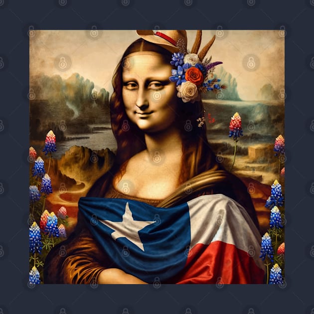 Lone Star Mona: Texas Independence Day Celebration by Edd Paint Something