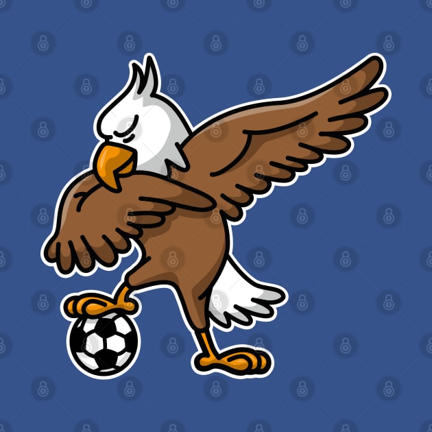 Dabbing dab American Eagle soccer football by LaundryFactory