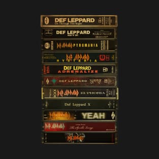 Retro Heavy Metal - Cassette Style T-Shirt