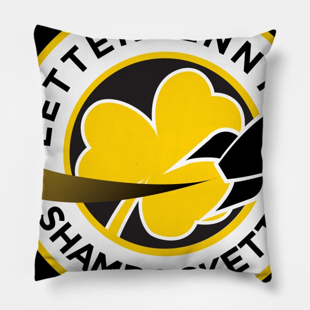 Letterkenny Shamrockettes Pillow by MindsparkCreative