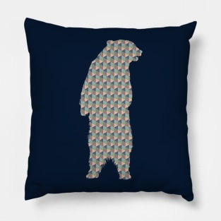 Geo Bear Pillow