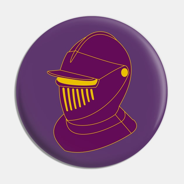 16th century helmet (purple) Pin by PabloDeChenez