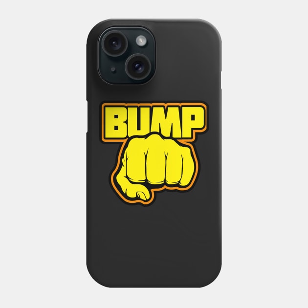 Bump Fist Phone Case by NineBlack