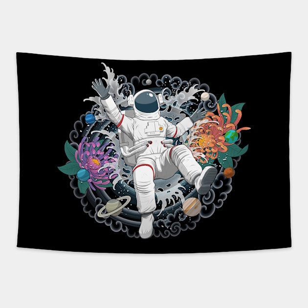 The Stuff of Life Tapestry by Prajoedi
