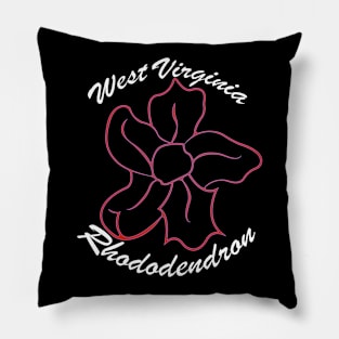 West Virginia - Rhododendron Pillow