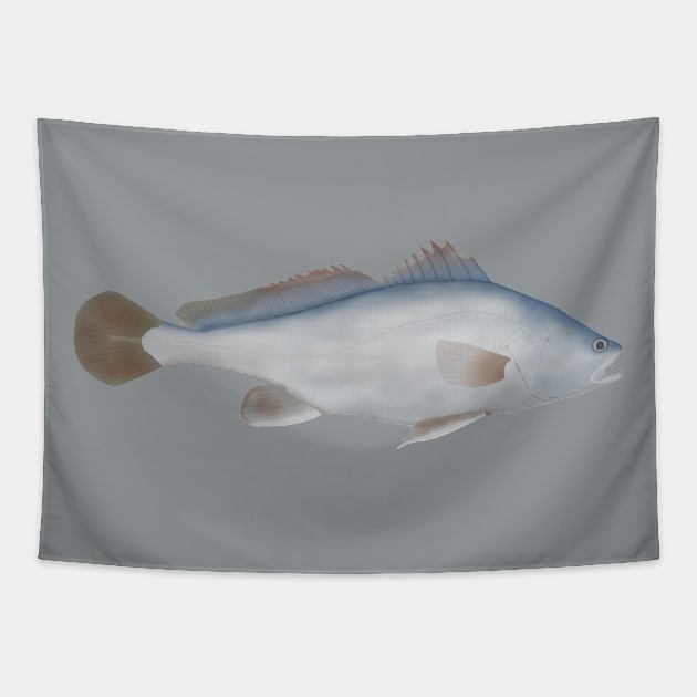 Boeseman Croaker Tapestry by FishFolkArt