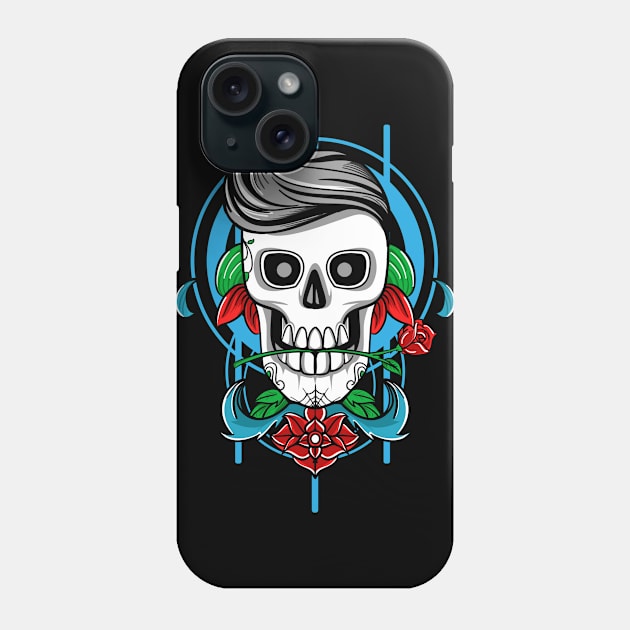 Day of the death Phone Case by Dayone