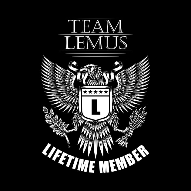 Lemus Name Team Shirt Lemus Lifetime Member by Luxury Olive Digital