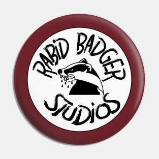 Rabid Badger Logo Pin