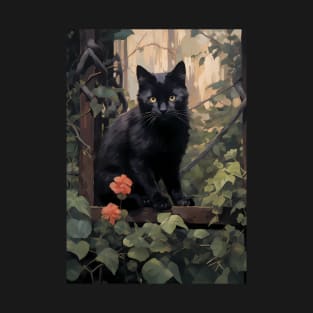 The black cat T-Shirt