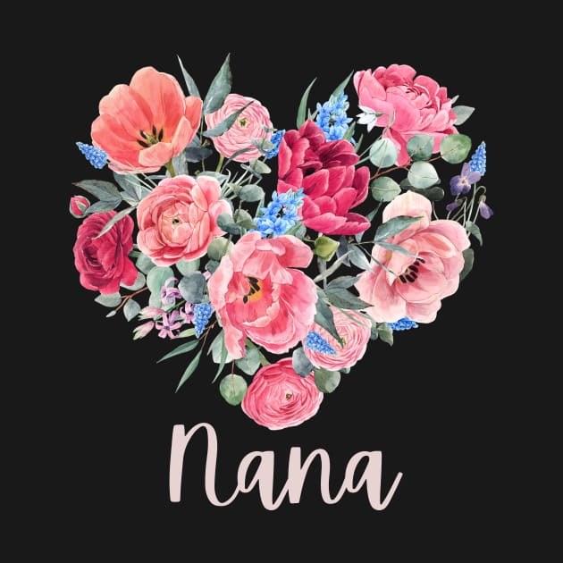 Floral Heart NANA by RevolutionOnYou