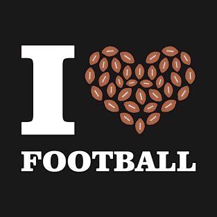 I Love American Football T-Shirt