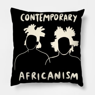 Contemporary Africanism - Nappy Dreadlock Hairstyle Pillow