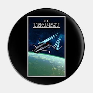 Tempest travel poster Pin