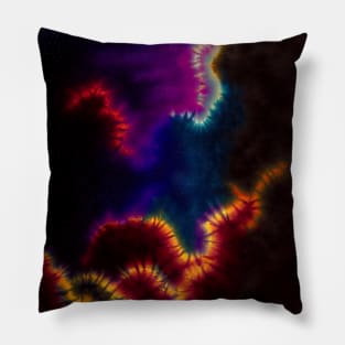 Illuminating Tie-Dye Pillow