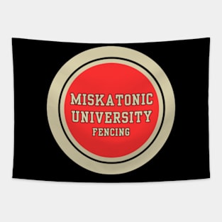 Miskatonic University Fencing Team Tapestry