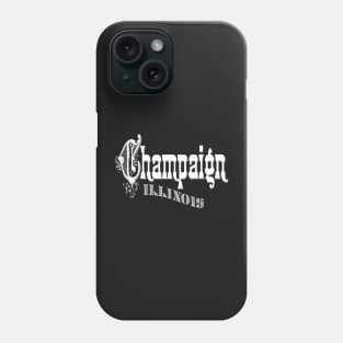 Vintage Champaign, IL Phone Case