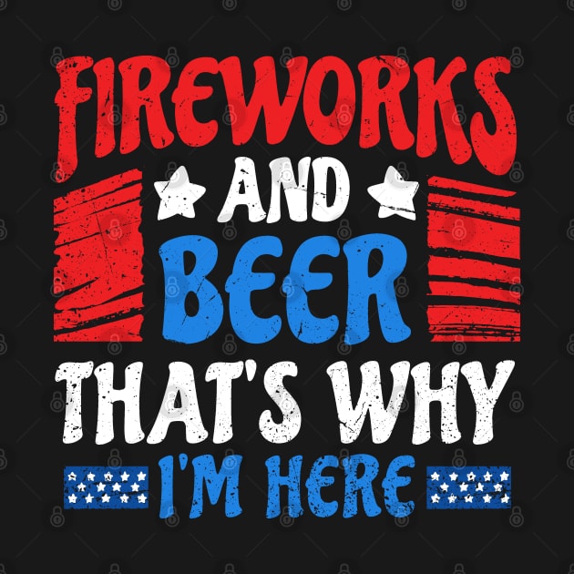 fire works & beer 4th of july by LAKOSH