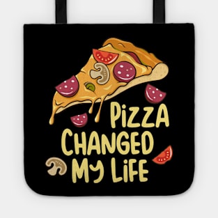 Pizza Changed My Life Pizza Lover Gift Tote