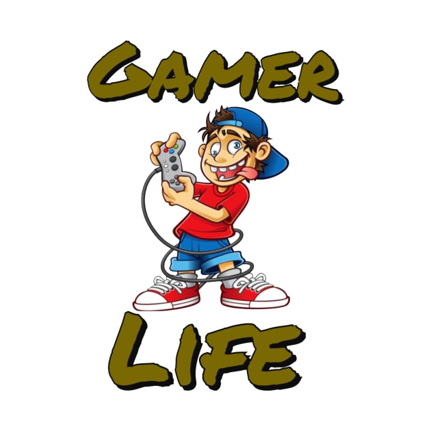 Gamer life #1 by GAMINGQUOTES