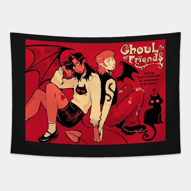 Ghoulfriends Tapestry by outofsin