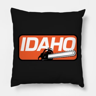 Idaho Chainsaw Pillow