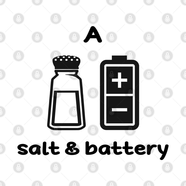 A Salt & Battery by Alema Art