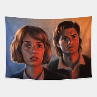 Steve & Robin - Stranger Things Tapestry