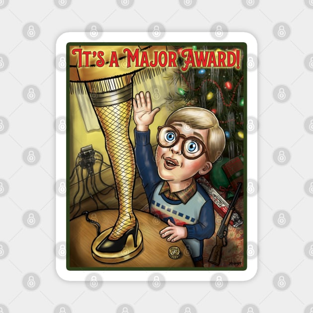 It's A Major Award! Magnet by mcillustrator