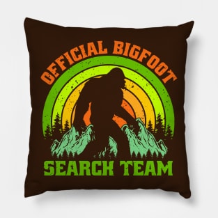 Bigfoot Search Team Pillow